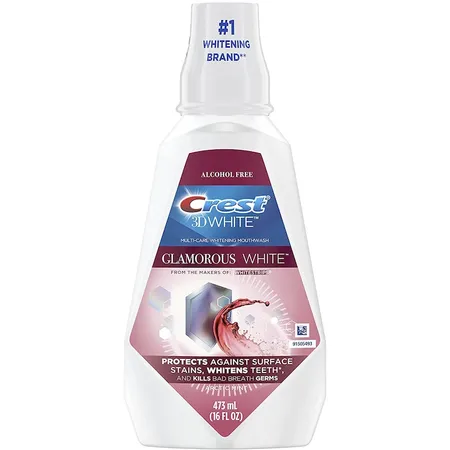 Apa de Gura, Crest 3D Glamorous White, Efect de Albire Intensiva